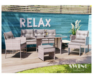 Swing Harmonie Sydney Polyrattan Sitzgruppe ab 314 10 Preisvergleich bei idealo