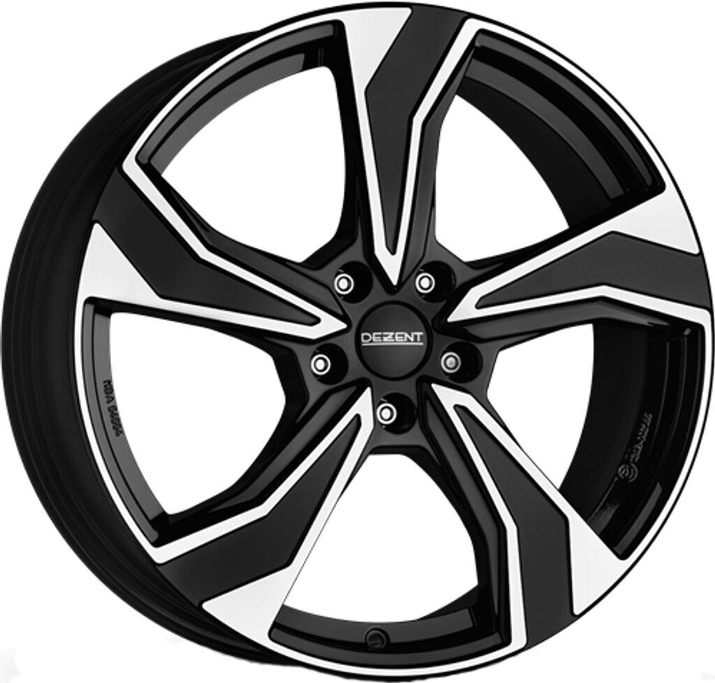 Dezent KB (7.5x19) black front polished