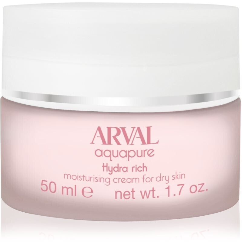 Arval Aquapure Hydra Rich Moisturising Cream for Dry Skin 50ml