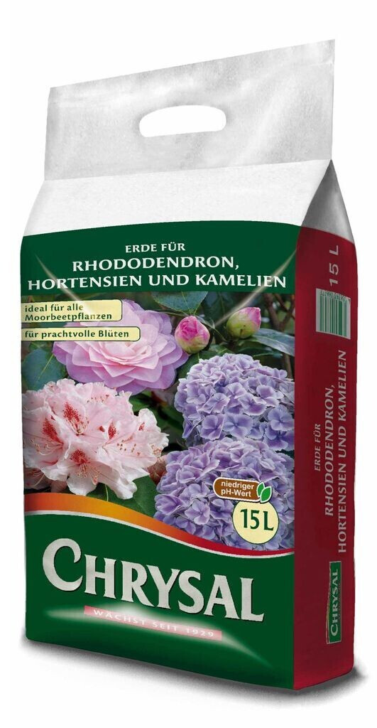 Chrysal Erde für Rhododendron 15 L (6628) ab 14,99 € Preisvergleich