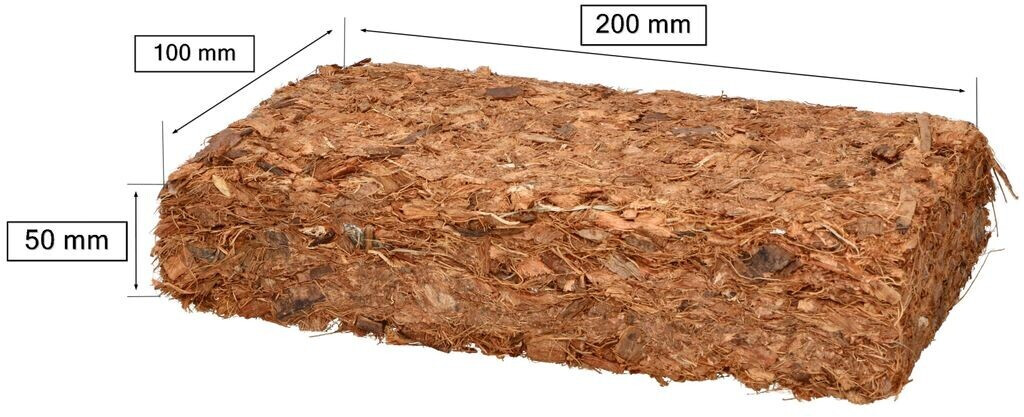 Kotarbau Kotarbau Kokoserde für Pflanzen und Terrarium 30 L - side view