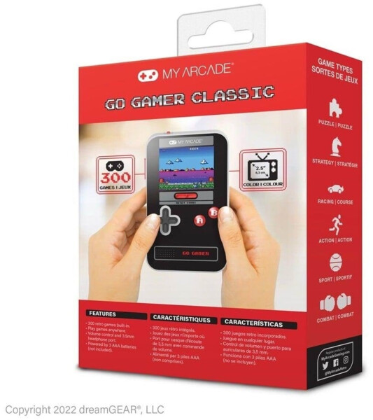 My Arcade Go Gamer Classic schwarz/rot, Bild 2