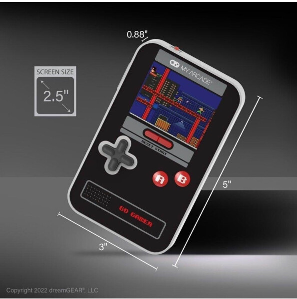 My Arcade Go Gamer Classic schwarz/rot, Bild 7