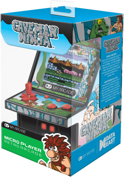 dreamGEAR My Arcade Caveman Ninja Micro Player