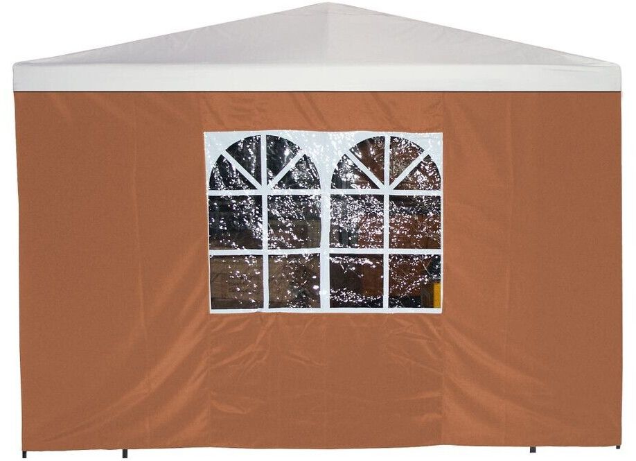 DEGAMO Seitenwand für Pavillon 3x1,9m Polyester mit Fenster