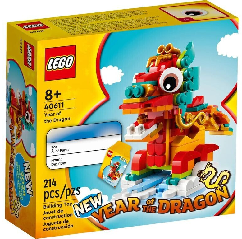 Photos - Construction Toy Lego Year of the Dragon  (40611)