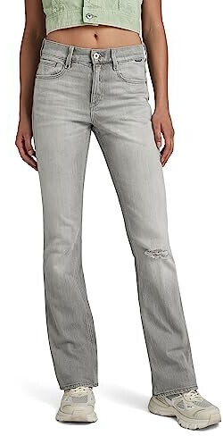 G-Star Noxer Bootcut Mid Waist Jeans (D21437-D324) sun faded ripped skyrocket