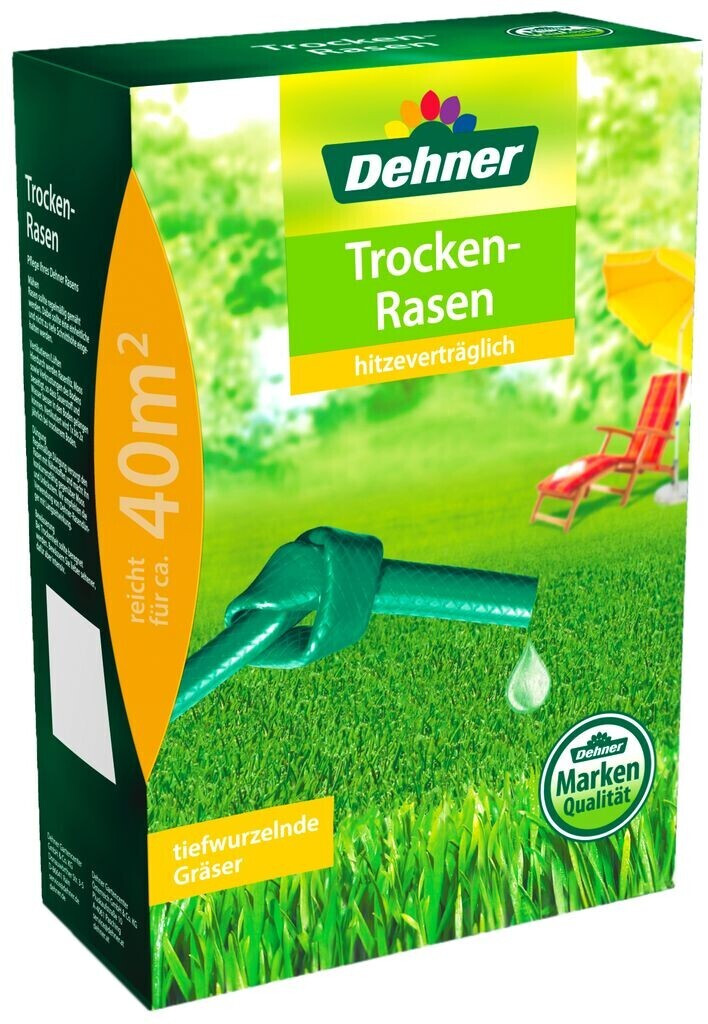 Dehner Trockenrasen 1,25 kg für 40 m² ab 24,99 € Preisvergleich bei