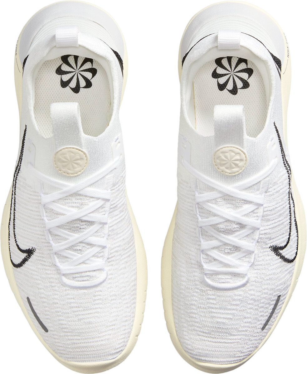 White nike free run flyknit womens discount
