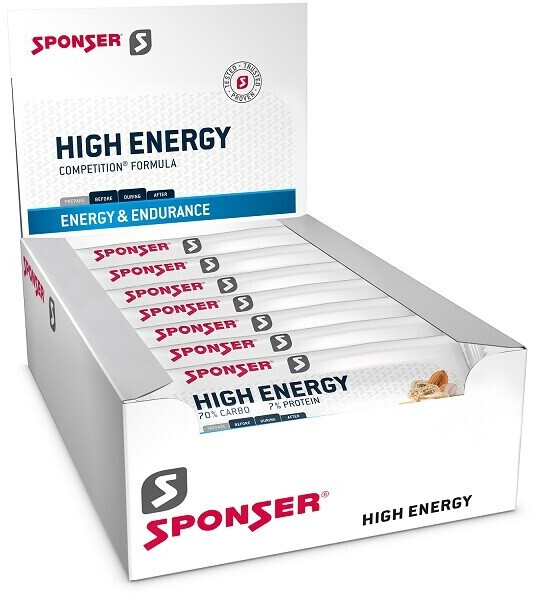 Sponser High Energy bar 30x45g