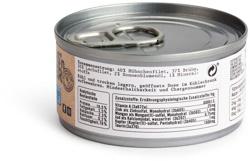 Dogs´n Tiger Pâtée pour chat 70g Dogs´n Tiger Pâtée pour chat 70g