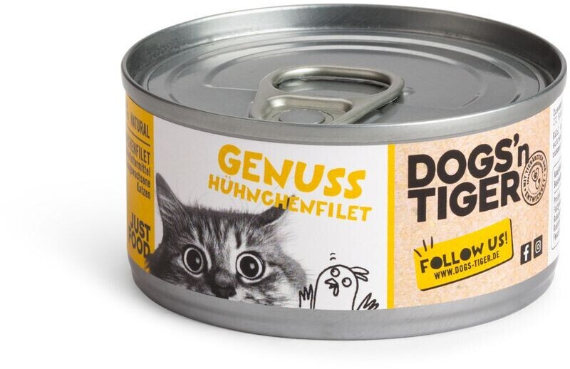 Dogs´n Tiger Pleasure wet cat food chicken filet