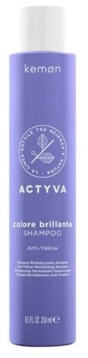 Kemon Actyva Colore Brillante Anti-Yellow Shampoo (250 ml)