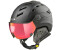 CP Helmets Camurai Skihelm black s.t./black s.t. rot