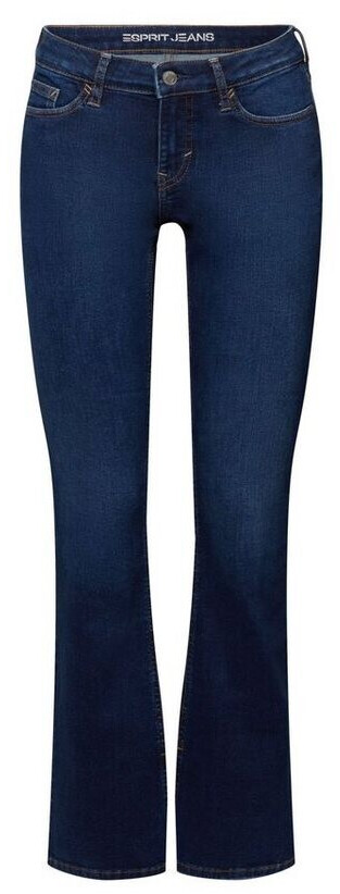 Esprit Bootcut Jeans with a Low Waistband (014EE1B325) blue light washed