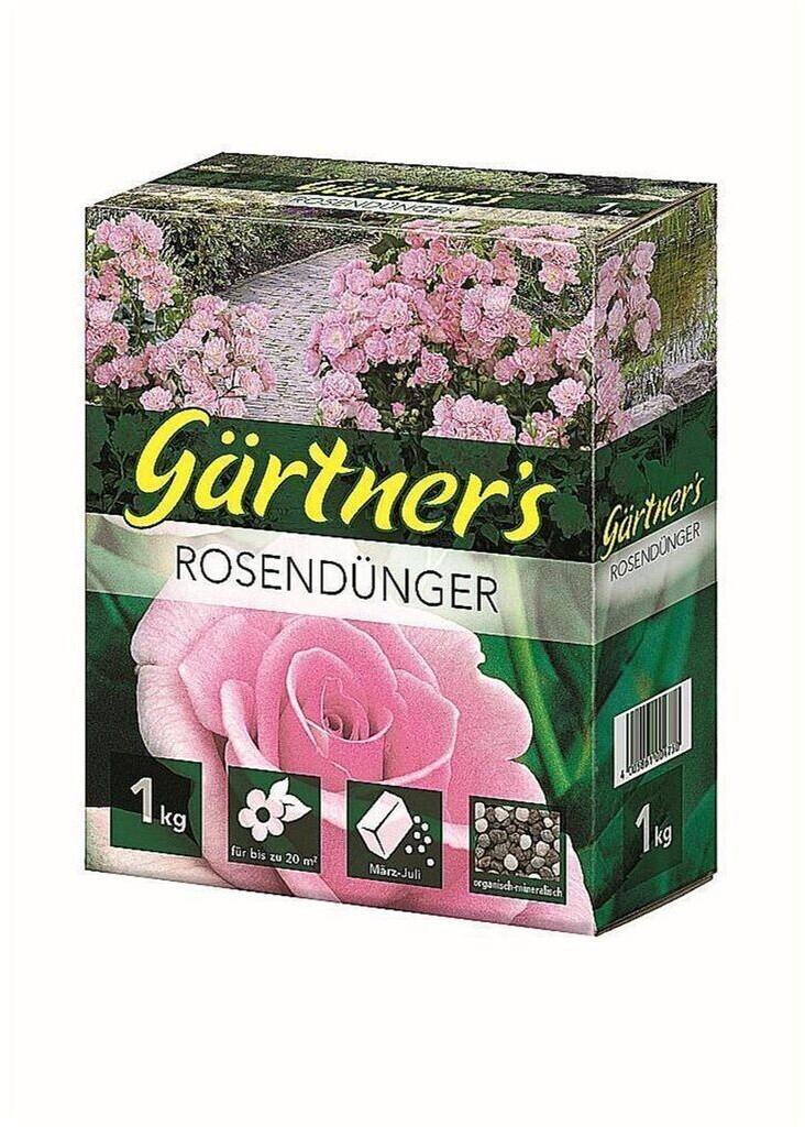 Gärtner's Spezialkulturen Rosendünger fest 1 kg ab 3,93
