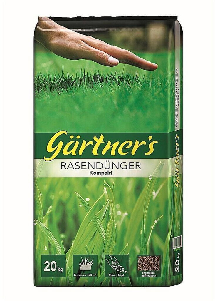 Gärtner's Rasendünger Kompakt 20 kg ab 39,53 € Preisvergleich bei