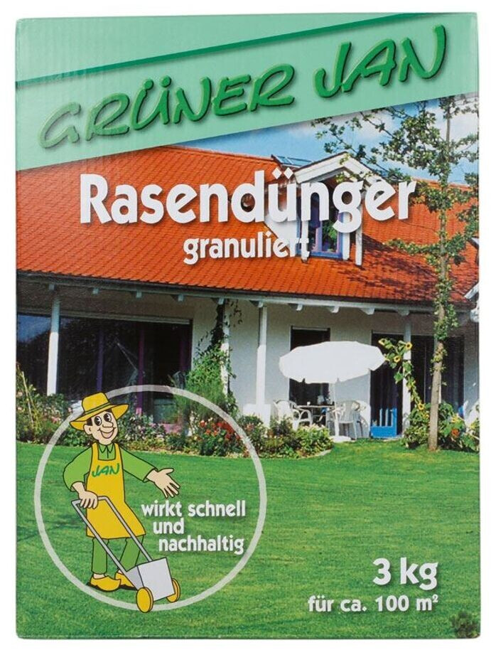 Grüner Jan Spezial Rasendünger granuliert 3kg ab 10,79