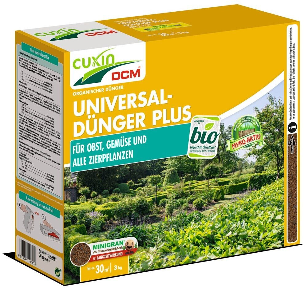 CUXIN DCM Universaldünger Plus 3 kg ab 17,99 € Preisvergleich bei