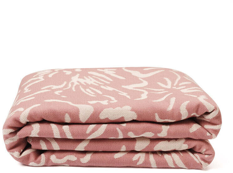 Néobulle Echarpe de portage Jungle azalée rose