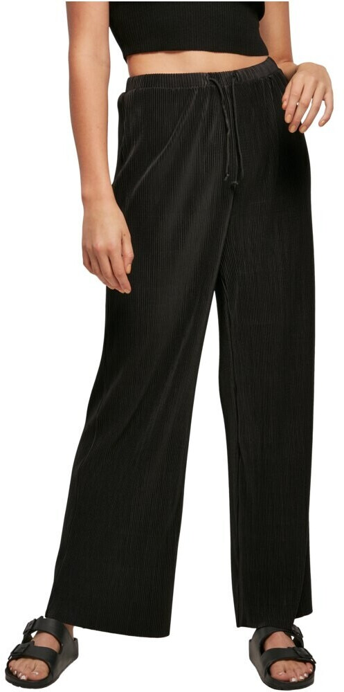 Urban Classics Plisse High Waist Pants (TB5019) black