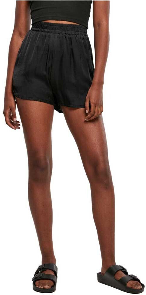 Urban Classics Viscose Satin Resort Shorts (TB5007) black