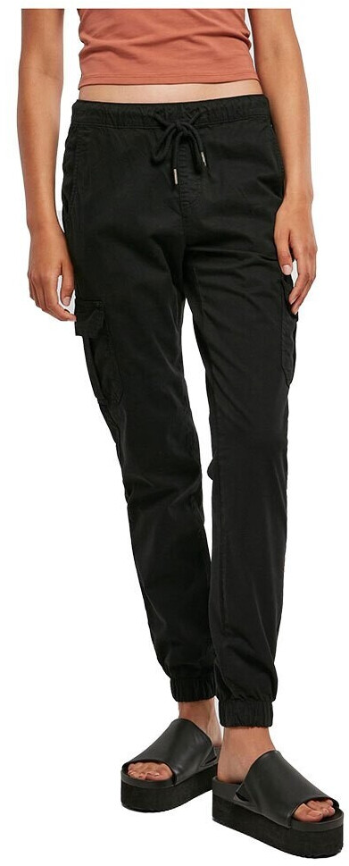 Urban Classics High Waist Cargo Pants (TB3626) black