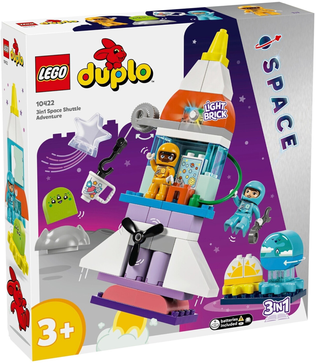 LEGO Duplo - L'aventure en navette spatiale 3-en-1 (10422)