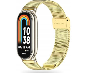 Tech-Protect Milanese Band für Xiaomi Smart Band 8 / 8 NFC, Golden