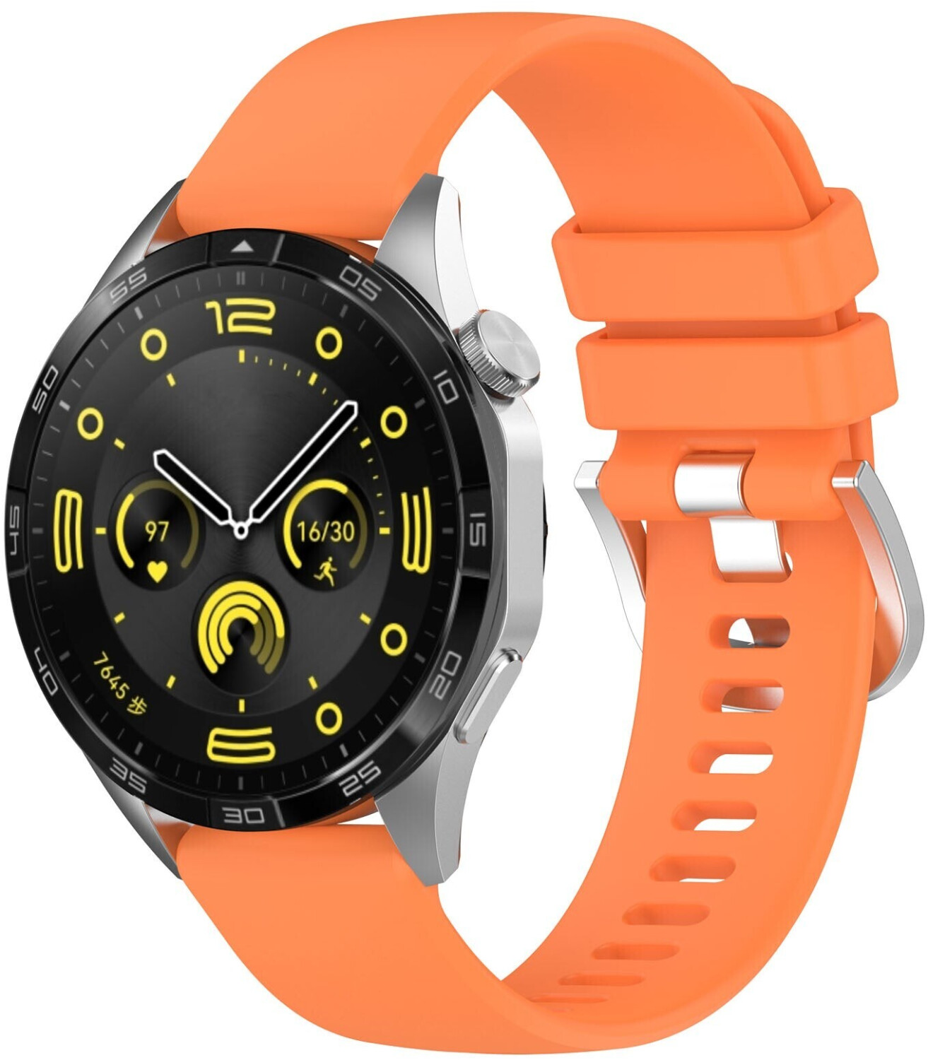 Bizon Strap Watch Silicone Pro fur Huawei Watch GT 4 41 mm Orange ab 9 50 Preisvergleich bei idealo