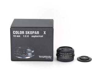 Voigtländer Color-Skopar 18mm f2.8 ASPH au meilleur prix sur idealo.fr