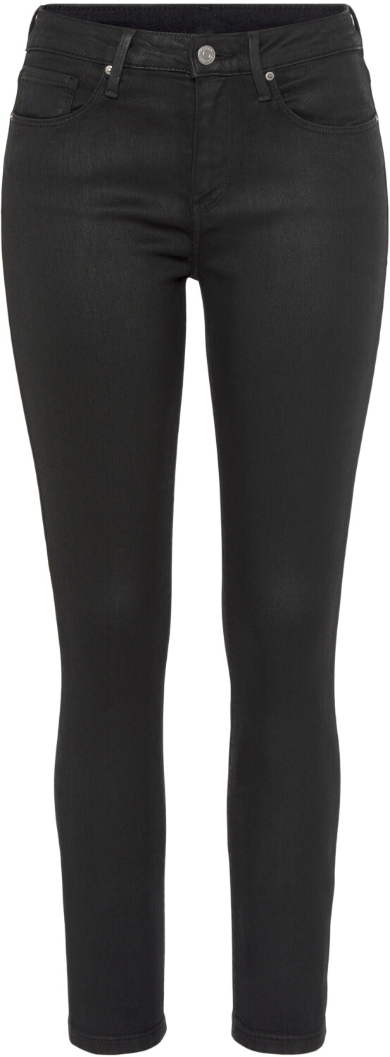 Tommy Hilfiger Como Skinny Th Flex Jeans with Mid-Rise Waistband (WW0WW39622) black coated
