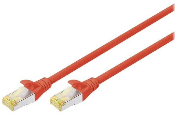 Digitus CAT 6A S/FTP Patchcable 1m Red