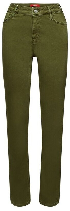 Esprit Stretch trousers with a slim fit (083EE1B424) khaki green
