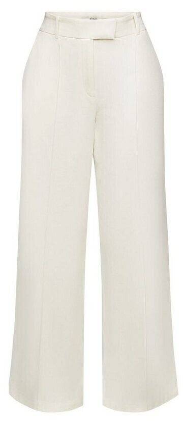 Esprit Mid-rise trousers with wide legs (993EE1B317) ice