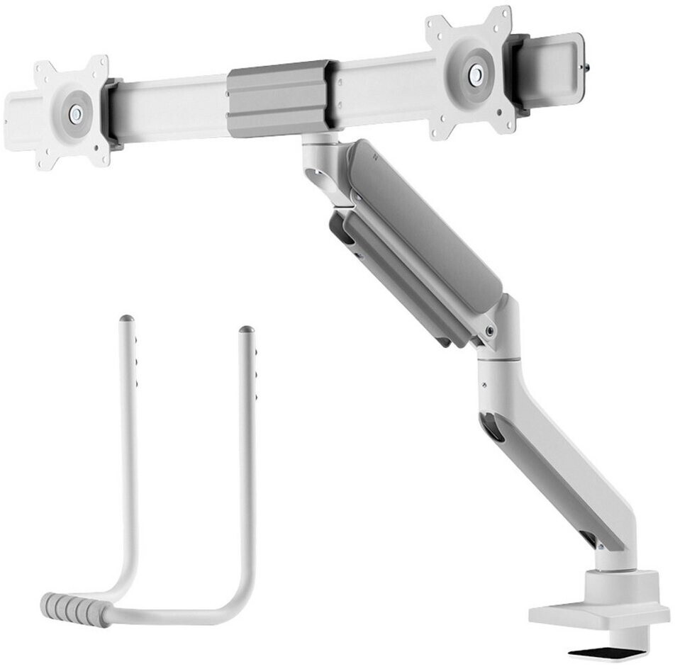 Neomounts Monitor-Halterung DS75-450BL2 schwarz für 2 Monitore, Tischklemme