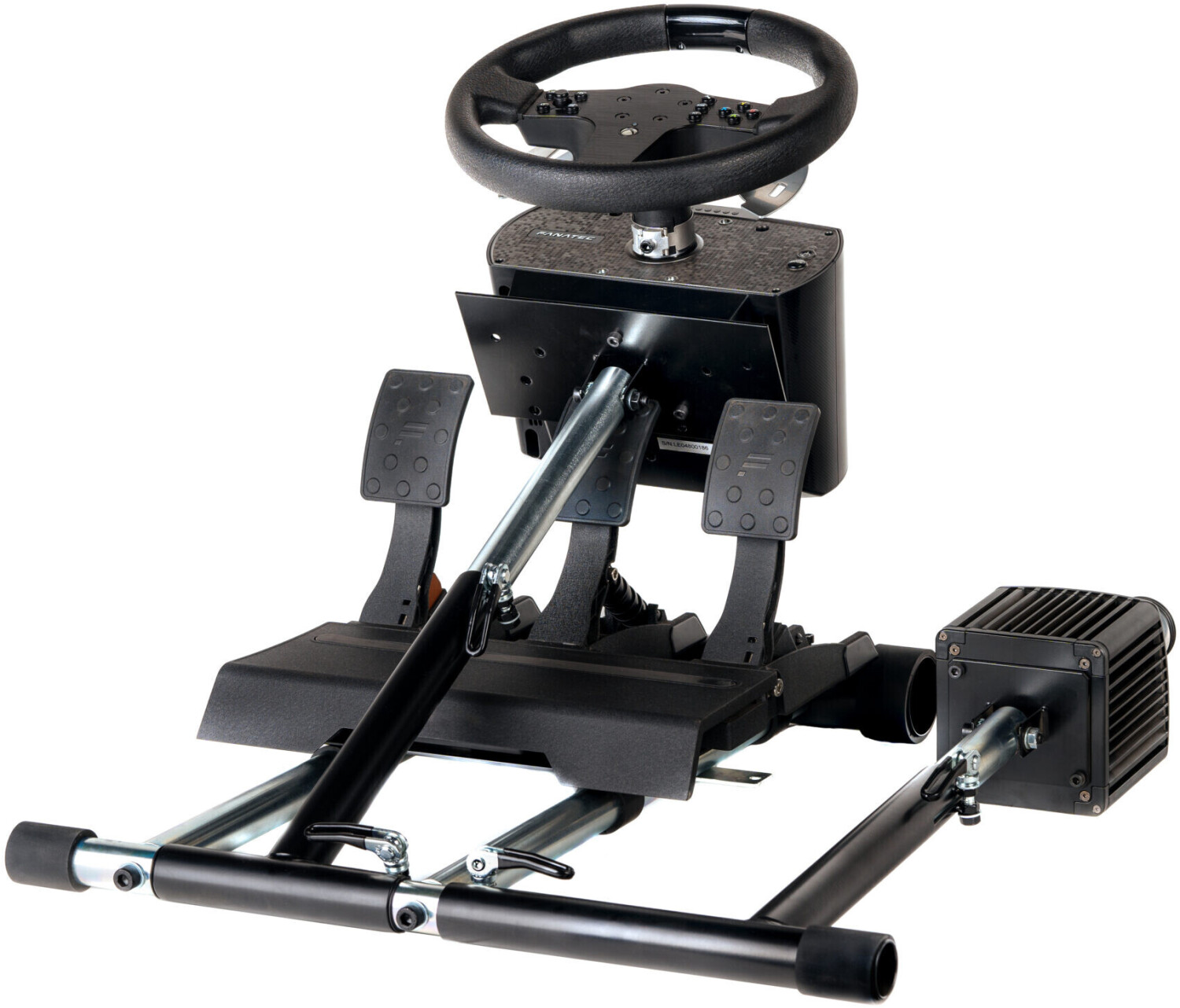 WHEEL STAND Pro Deluxe V2 Lenkradhalterung (PC, Silber, Schwarz