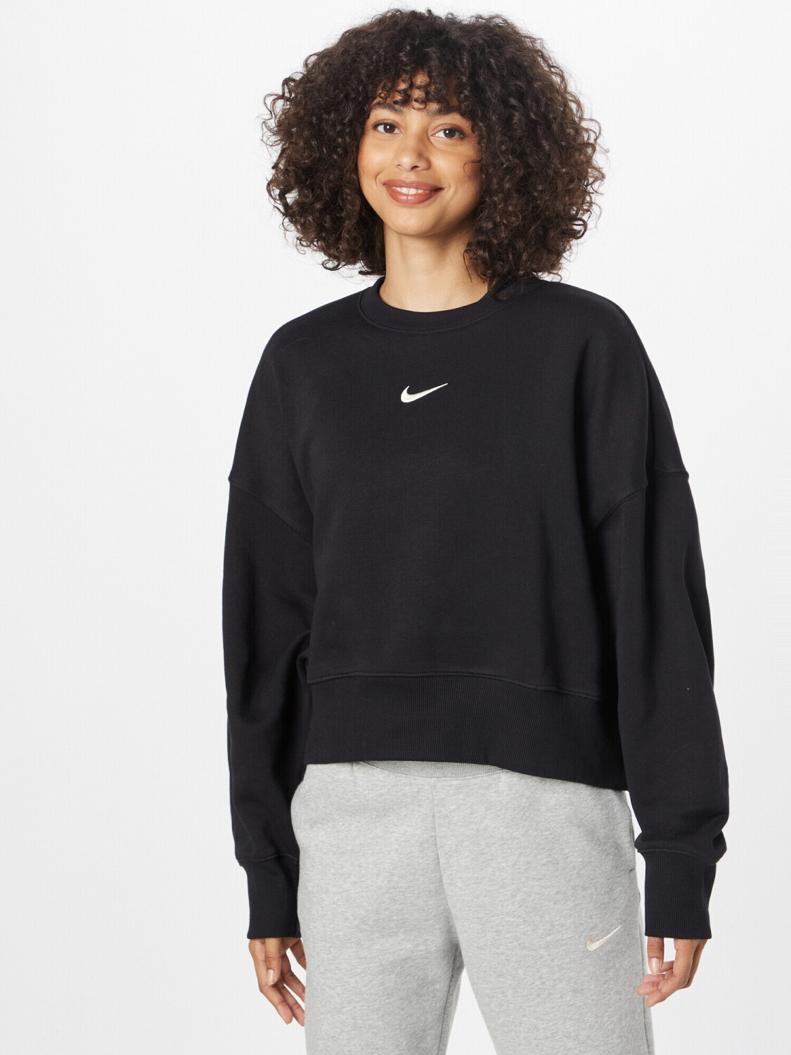 Nike Sportswear Phoenix Fleece Over-Oversized Sweatshirt black/sail