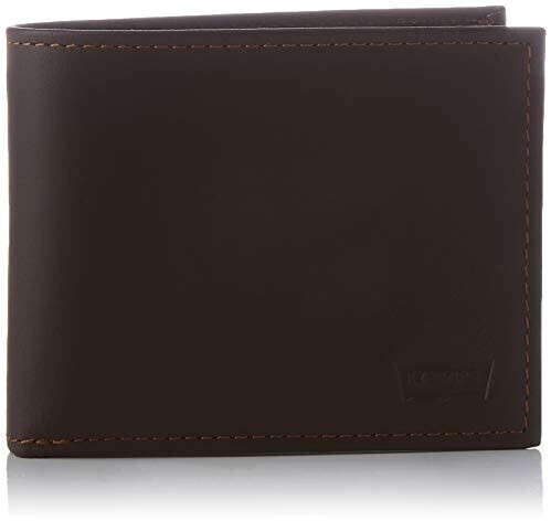 Levi's Casual Classics Hunte Coin Bifold Batwin (233297-4) dark brown