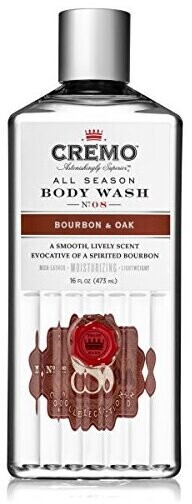 Photos - Shower Gel Cremo Cremo Body wash Bourbon & Oak for men (473 ml)