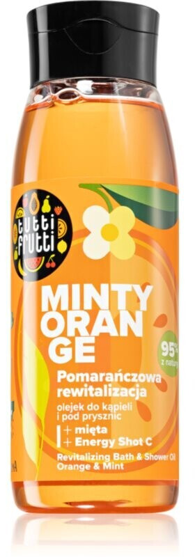 Photos - Shower Gel Farmona Tutti Frutti Minty Orange Shower Oil  (400 ml)