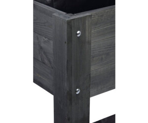 Dobar Hochbeet auf Stelzen Auvergne mit Pflanzfolie 80 x 40 x 78 cm