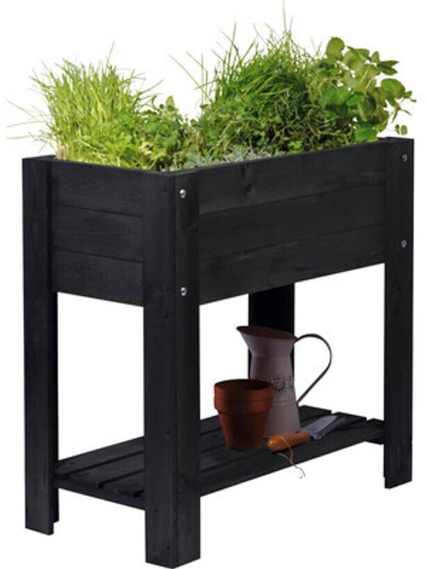 Dobar Hochbeet auf Stelzen Auvergne mit Pflanzfolie 80 x 40 x 78 cm