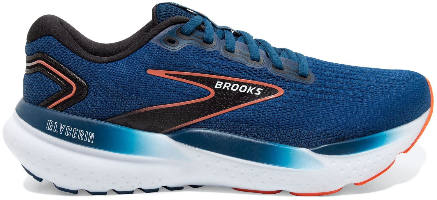 Brooks Glycerin 21 medium (110419 1D) blue opal/black/nasturtium