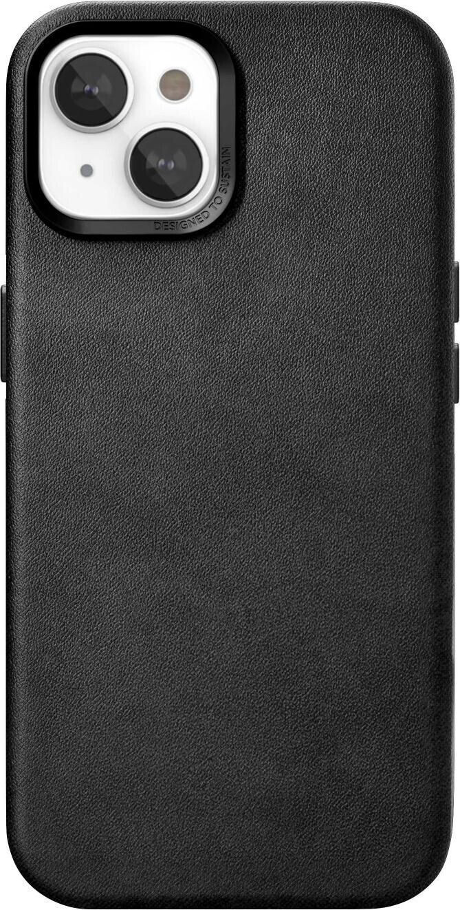Woodcessories Bio Leather Case MagSafe for Apple iPhone 15 Black [ECO725]