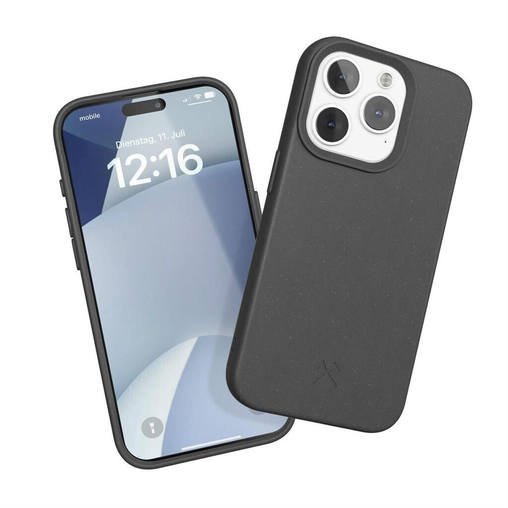 Woodcessories Bio Case MagSafe for Apple iPhone 15 Pro Black [ECO698]