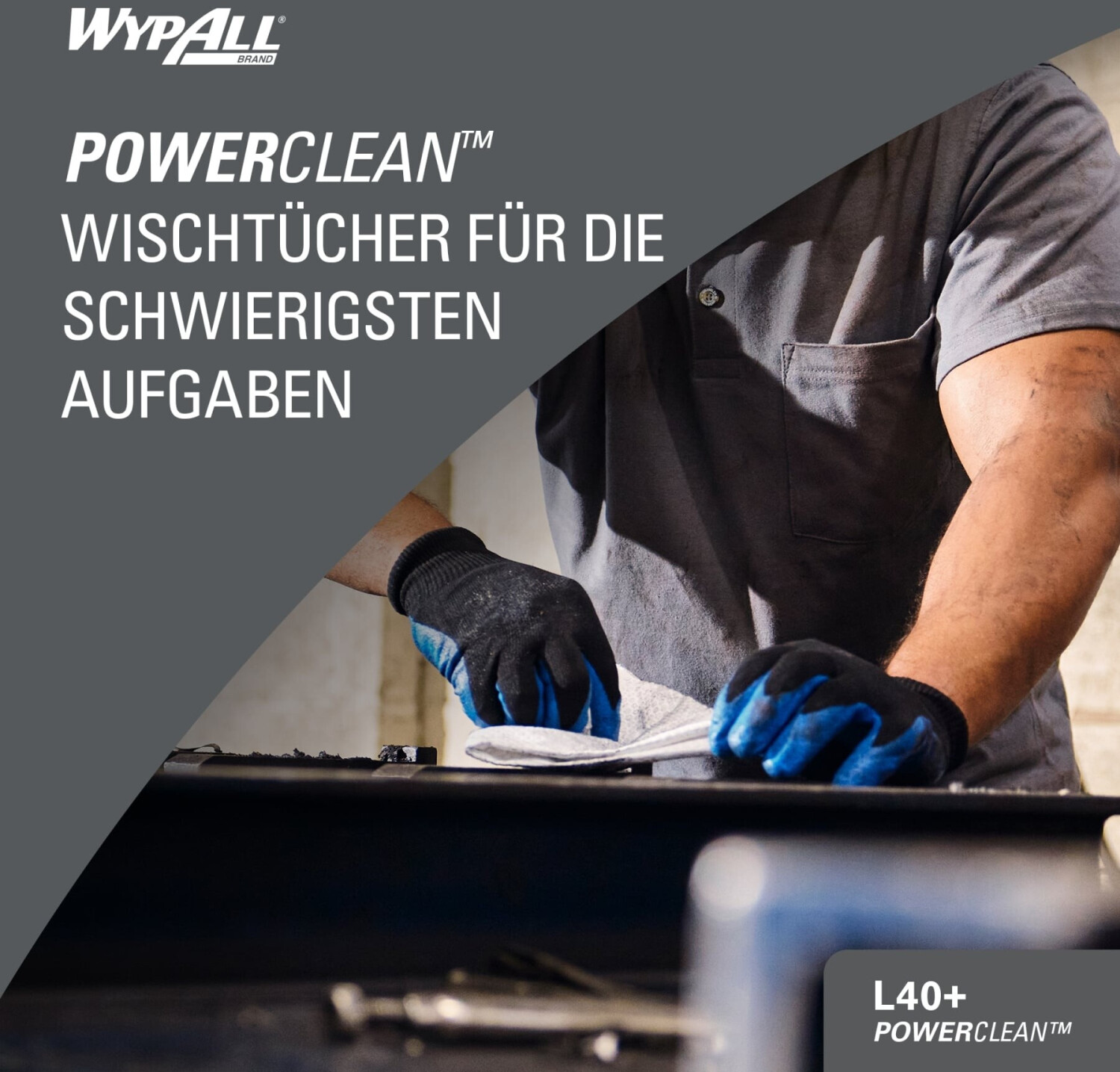 Kimberly-Clark WYPALL L40 Wischtücher – 810 Stück In Der Zupfbox, Weiß – Profi-Qualität Für Werkstatt & Industrie