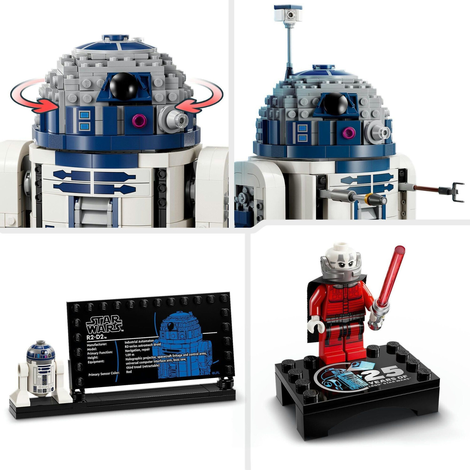 LEGO Star Wars R2 D2 75379 en REBAJAS por 83 70 Enero 2025 Las mejores ofertas en idealo.es