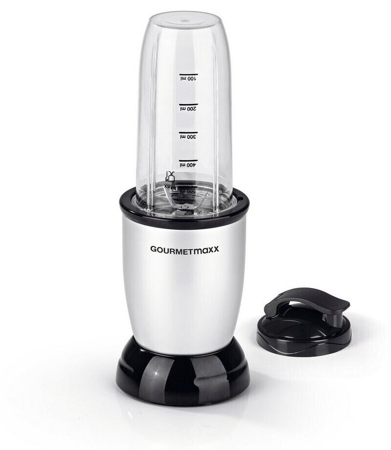 GOURMETmaxx Smoothie Maker 700ml 4-tlg silver