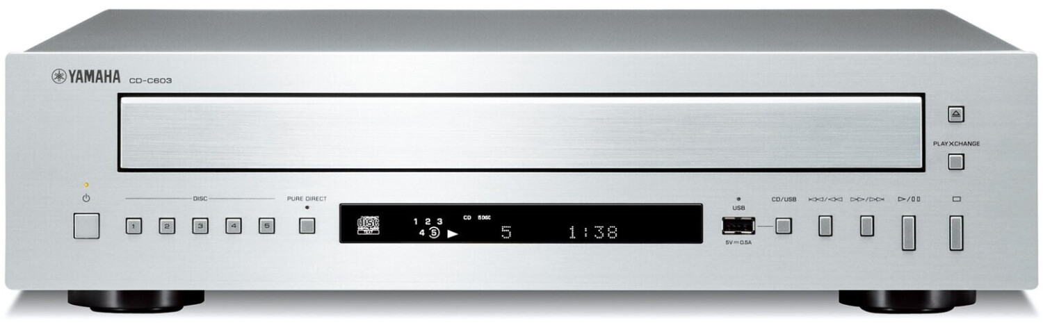 Yamaha CD-C603 Silver